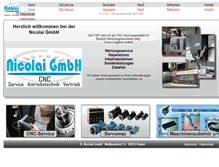 Tablet Screenshot of nicolai-cnc.de